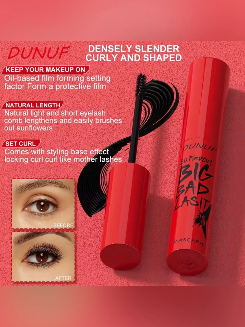 Big Bad Lash Black Mascara - Volumizing & Lengthening